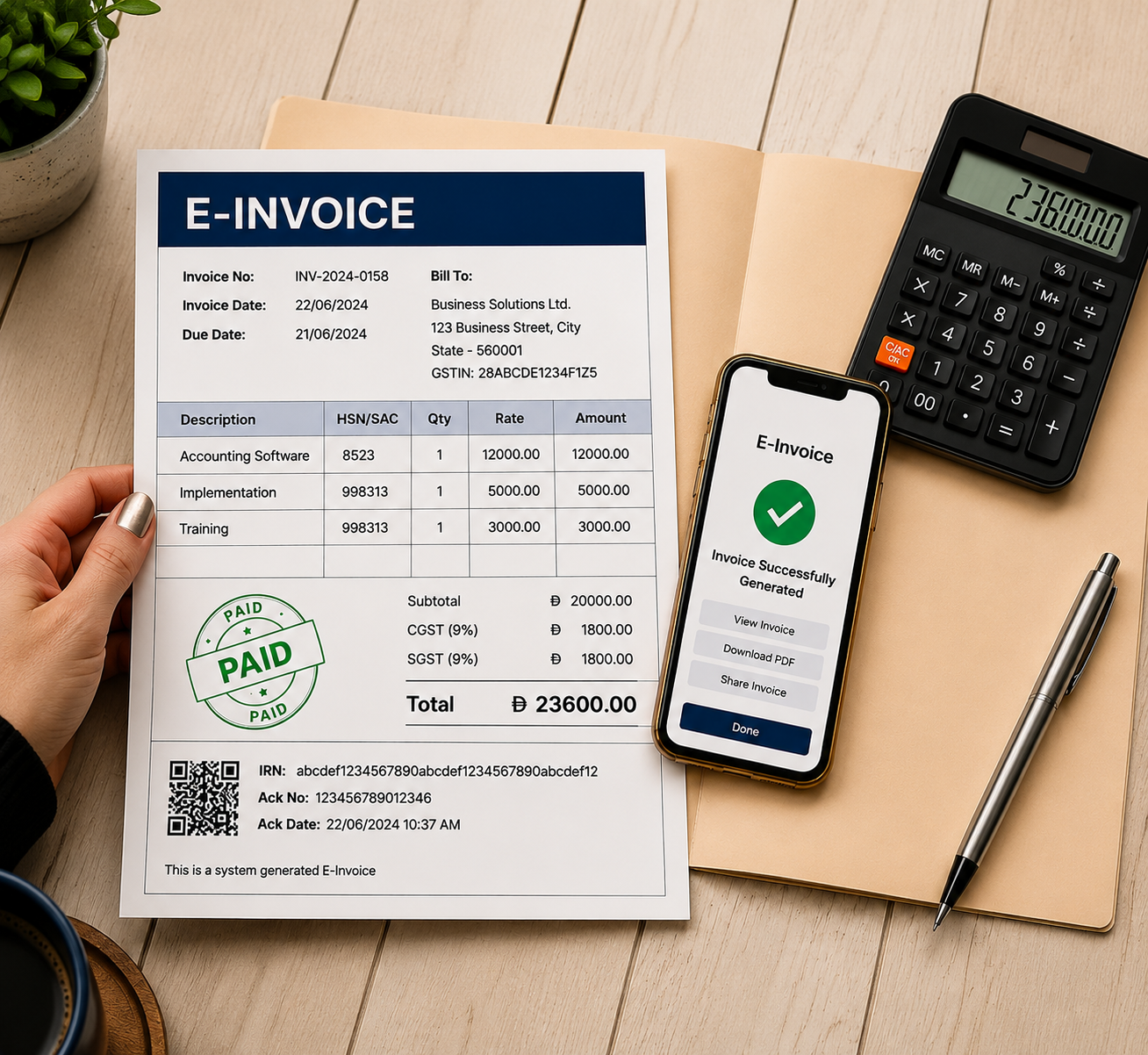 ERP accounting software for business